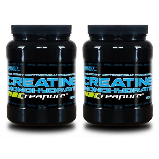 1+1 Creatine Monohydrate Creapure  - Best Nutrition 300 g + 300 g