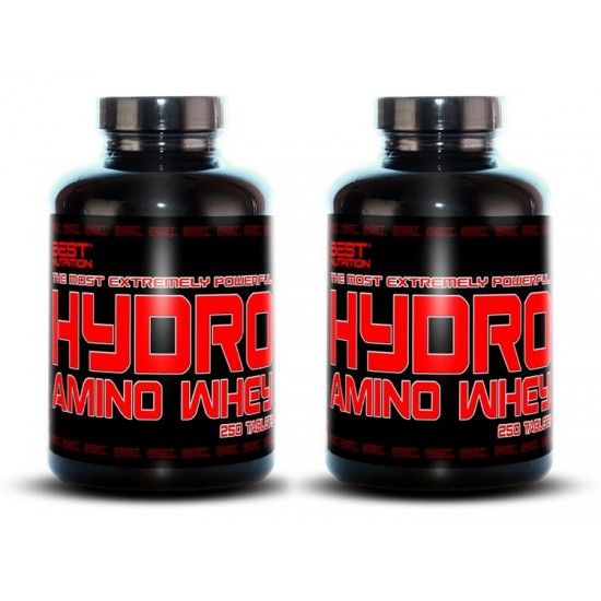 1+1 Hydro Amino Whey - Best Nutrition 250+250 tab
