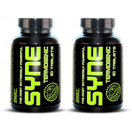 1+1 Syne Thermogenic Fat Burner - Best Nutrition 90+90 tbl