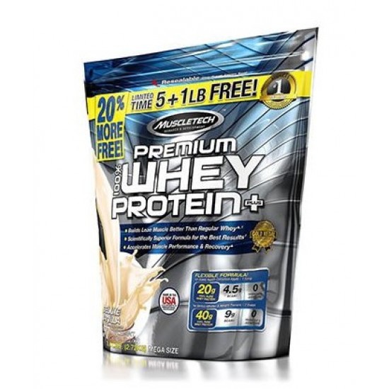 100% Premium Whey Protein Plus 2720 g - MUSCLETECH