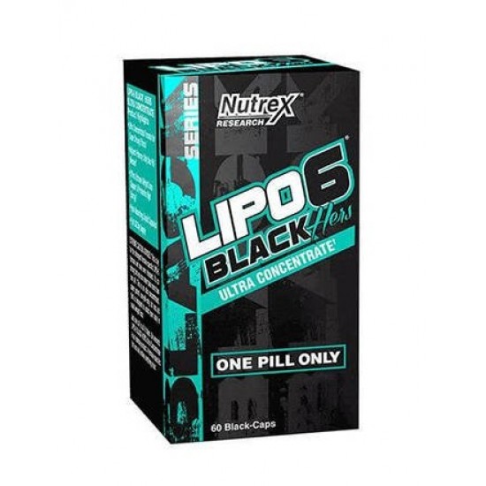 LIPO 6 BLACK HERS ULTRA CONCENTRATE 60 KAPS - NUTREX