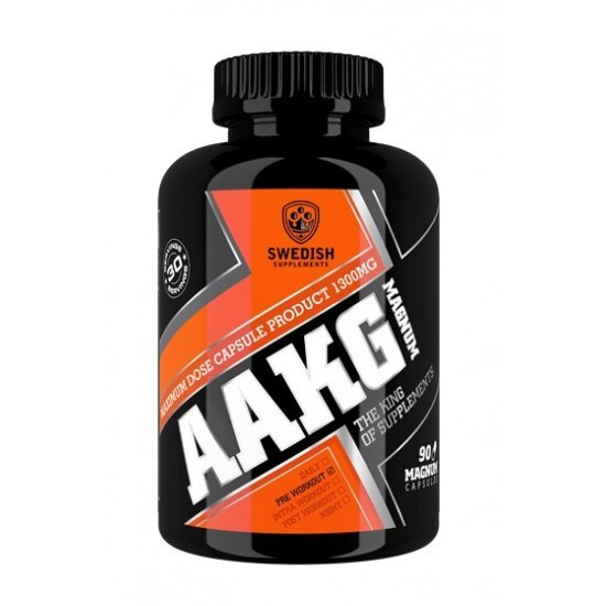 AAKG Magnum Caps - Swedish Supplements 90 kaps
