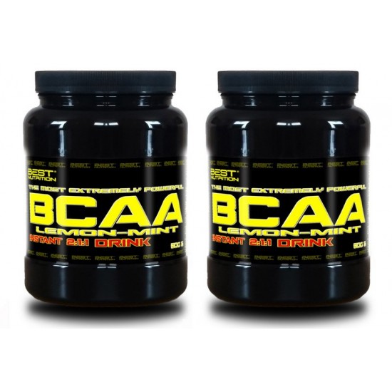 1+1 BCAA Instant Drink - Best Nutrition 500+500 g