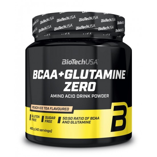 BCAA + Glutamine Zero 480 g - BIOTECH USA
