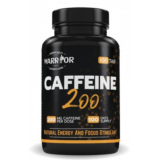 Caffeine 200 - 100 tab - WARRIOR