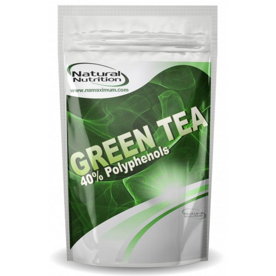 Green Tea - Zelený čaj v prášku 40% 100g - NATURAL NUTRITION