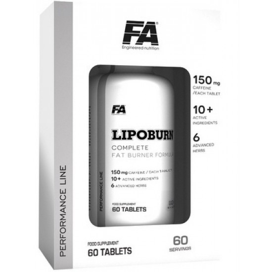 Lipoburn 60 tab - Fitness Authority