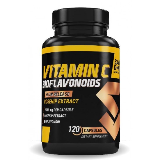 Vitamin C Slow Release - 90 kaps - WARRIOR