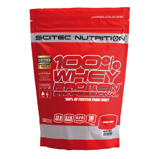 100% WHEY PROTEIN PROFESSIONAL - SCITEC NUTRITION 500g