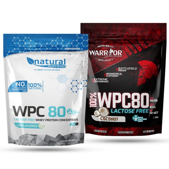 WPC 80 Lactose Free Protein 1000g - WARRIOR